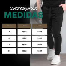 Calça Masculina Tactel Jogger Com Elastano Treino Dia a Dia - Azul - Visão 5