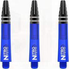 Red Dragon Nitrotech Dart Shafts - 3 Per Pack (9 Shafts Total) & Scorecard - Blue - View 4