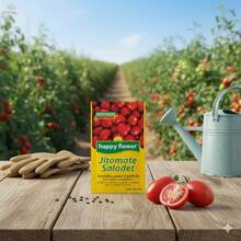 Pack de 6 Semillas de Jitomate Saladet Happy Flower – Germinación Garantizada (1 g c/u) - Amarillo - Ver 4