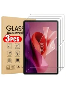 3 件平板屏幕保护膜，适用于 Galaxy Tab A9+、Galaxy T530/Tab 4、Galaxy 平板电脑、iPad Air 13 2025(M3)、iPad Air 11 2025(M3)、iPad 平板电脑、平板电脑、Redmi Pad 2 11、Pad 8/Redmi 平板电脑、Honor Pad 10、Honor 平板电脑、Tab M11、平板电脑 - 透明-玻璃 - 查看 29