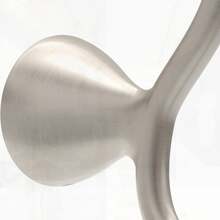 Delta ARV35-DN Towel Hook For Bath, Brushed Nickel, Double Towel Use