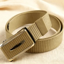 Men Belts - Black - View 8