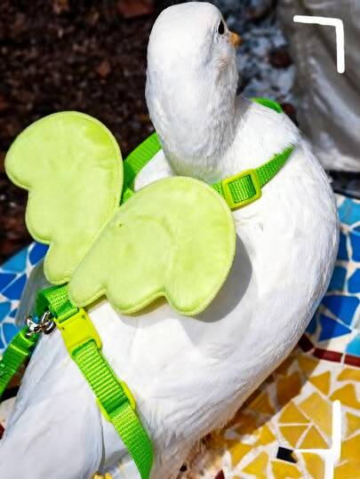 1pc Koer Duck Leash, Dog Walking Rope, Chest And Back Harness Leash, Cat Walking Rope, Pet Supplies, Angel Leash