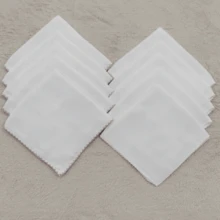 Baby Essentials – 32x32cm Double Diaper Kit 10 Units 100% Cotton With Delicate Piquet - 桃紅葡萄酒和白葡萄酒 - 查看 1
