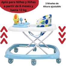 Joykoo Baby Walkers - Blue - View 3