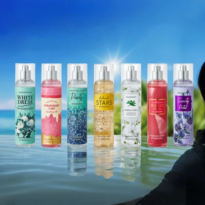 1pcsx150ml Brazilian Fragrance Spray Mist, Up To 6 Collection Choices Indoor, Outdoor Air Freshener Multi-Layered Heightened State Of Bliss Spray With Long Lasting Natural Fresh Charming Essentials, Releasing Elegant Janeiro Vanilla Coconut Floral Fruity Citrus Wood Aquatic Ocean Sea Fragrance For Dating, Party, Gathering, Holiday, Home, Hotel, Office, Ideal Gift For Family, Relatives And Friends