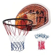 1pc Heavy Duty Outdoor Basketball Net, Suitable For Outdoor And Indoor Basketball Courts, Easy To Install And Durable