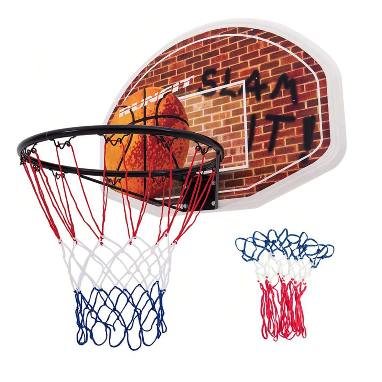 1pc Heavy Duty Outdoor Basketball Net, Suitable For Outdoor And Indoor Basketball Courts, Easy To Install And Durable