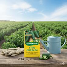Pack de 6 Semillas de Chile Jalapeño Happy Flower – Germinación Garantizada (1 g c/u) - Amarillo - Ver 4