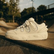 Men's Casual Sneakers Comfort And Modern Style Casual Lace Up Outdoor - 米色法國 - 查看 3