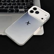 Small Plane 2 Design Phone Case, Suitable For IPhone17, 16, 15, 14, 13, 12, 11 Pro Max X XS Max 8, 7 Plus Series, Black, Silver, Pink And Purple, Anti-Collision Phone Case, Gifts For Friends And Family For Halloween, Christmas And Thanksgiving, Anti-Collision Case, Holiday Gifts, High Quality Materials, Smart Phone Case, Technology Enthusiasts, Gift Shoppers - trắng - Xem 6