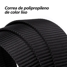 Men Belts - Black - View 7