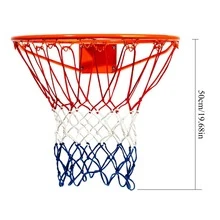 1pc Heavy Duty Outdoor Basketball Net, Suitable For Outdoor And Indoor Basketball Courts, Easy To Install And Durable