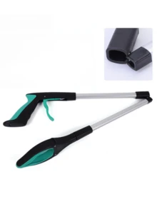 [360°Rotating Lightweight] Lightweight 32-Inch 360° Rotating Clamp Mouth Garbage Grabber Metal Pick-Up, Very Suitable For The Elderly No Need To Charge Manual Operation