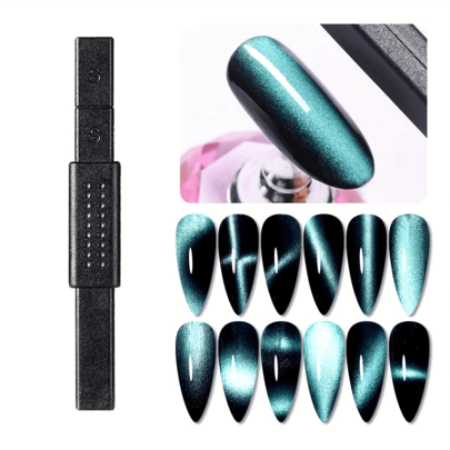 RISYAL Multi Functional Nail Art Magnet Stone Pattern Absorbing Nail Gel Crystal Magnetic Bar Nail Enhancement Tool,Nail Supplies,Nail Tools,Nail Art Tools,Back To School,Nails,Nail Tools For Press On Nails