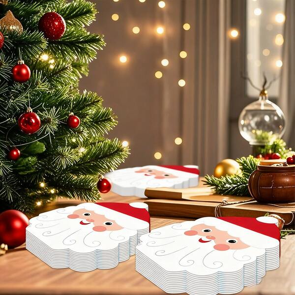 20 guardanapos com tema natalino, guardanapos descartáveis de dupla camada para festa com estilo natalino, adequados para comemoração de Natal e decoração de festas