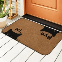 1pc Fashionable Welcome Mat - Cute Cat Pattern, Non-Slip, Washable, Suitable For Home Decor, Bathroom Mat, Winter Home Decor And Christmas Gift, Applicable For Entryway, Bathroom, Kitchen And Bedroom. Can Be Used Indoor And Outdoor | Christmas Decor, Christmas, Rug, Room Decor, Carpet, Bedroom Rug, Kitchen Floor Mat, Home Decor, Doormat, Bathroom Mat, Kitchen Rug - Multicolor - View 8