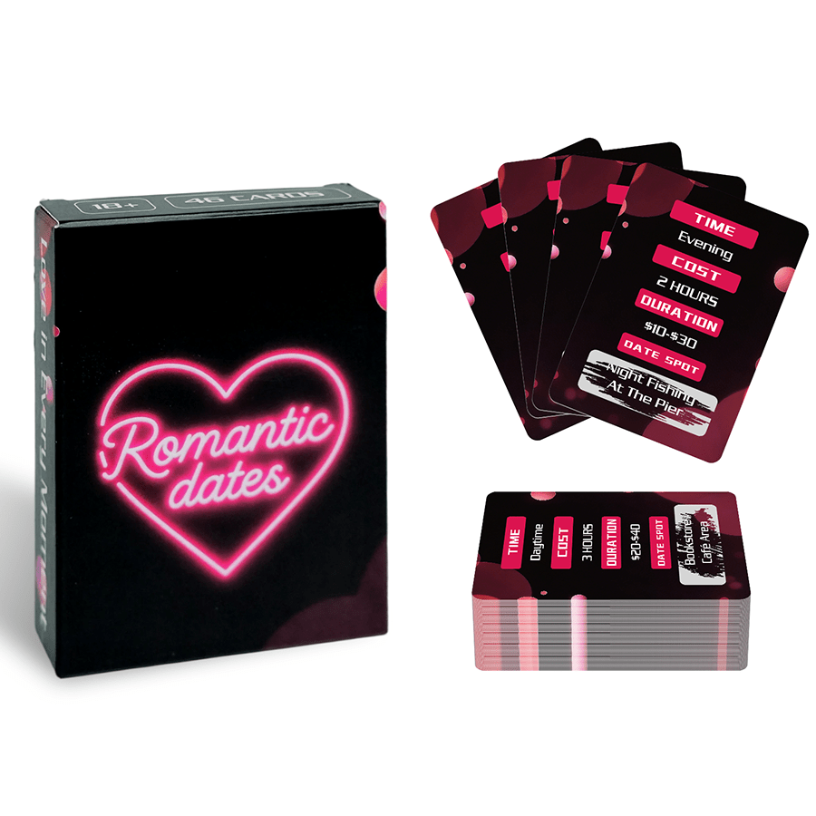 Romantic Date Board Game Cards, Fun And Creative Interactive Conversation Game Cards, Perfect For Couples' Sweet Date Games, Ideal As Thoughtful Gifts For Holidays Like Christmas And Valentine's Day, Helping To Enhance Love And Connection.