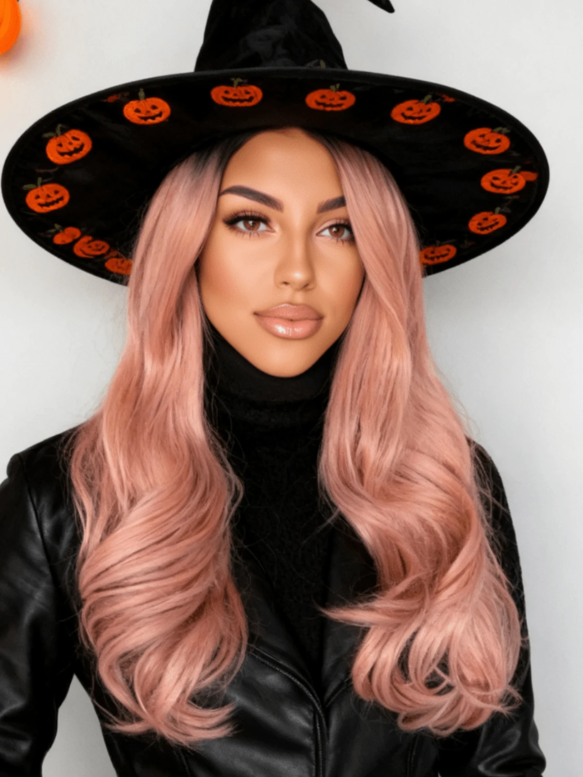 Ombre Pink Body Wave Human Hair Wigs With Dark Roots Natural Looking For Women 13x4x1 Lace Front Wigs T Part Lace Wigs Middle Part Ombre Wigs For Daily Party Halloween Use - Bắt nguồn từ & Ombre - Xem 1