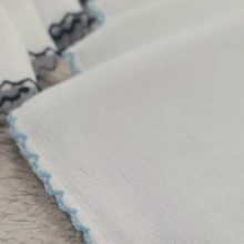 Baby Essentials – 32x32cm Double Diaper Kit 10 Units 100% Cotton With Delicate Piquet - 海軍藍和藍色 - 查看 4