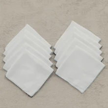 Baby Essentials – 32x32cm Double Diaper Kit 10 Units 100% Cotton With Delicate Piquet - 海軍藍和藍色 - 查看 1