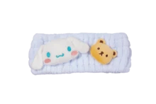 Miniso 1pc Sanrio Cinnamon Dog Thickened 3D Textured Absorbent Hair Scrunchie. Made Of Premium Materials, Soft Touch, Durable. - White - View 6