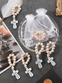 Personalised Custom Wooden Cross With Texts. Happy Easter, Christening, Baptism, First/Funeral, Birthday Party, Wedding Decoration, Keepsake Gift, Christmas, Waterproof, Anti-Mold, Stylish, Adorable, High-Quality Custom, Personalized, Unique Ideal Gifts For Her Boyfriend, Girlfriend, Dad, Mom, Family, Friends, For Anniversaries, For Birthdays, Office, Home, Mother's Day, Graduation