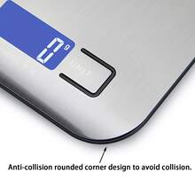 AOYI 5kg/11lb Digital Kitchen Scale, 0.1g High Precision, Grams And Ounces, For Cooking, Baking, Meal Prep, Batteries Not Included - Multicolor - View 7