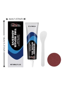 Heavy Duty Tire Repair Rubber, Puncture Patch Glue For Car, Motorcycle, Bicycle Tires