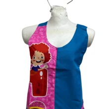 Apron For Teachers And Educators: Exclusive Designs - Blue Pink - View 4