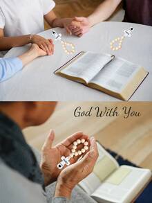 Personalised Custom Wooden Cross With Texts. Happy Easter, Christening, Baptism, First/Funeral, Birthday Party, Wedding Decoration, Keepsake Gift, Christmas, Waterproof, Anti-Mold, Stylish, Adorable, High-Quality Custom, Personalized, Unique Ideal Gifts For Her Boyfriend, Girlfriend, Dad, Mom, Family, Friends, For Anniversaries, For Birthdays, Office, Home, Mother's Day, Graduation