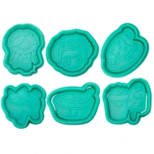 SET CORTADORES DULCE PATRIA repostería moldes para galletas fondant figuras cocina utensilios decorativos pastelería fiesta mexicana - SUJETO A DISPONIBILIDAD - Ver 1