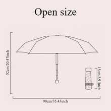 Custom Mini Travel Sun Umbrella For Purse With Case, Small Compact UV Umbrella Protection Sun, Lightweight Portable Parasol Windproof For Women Men,Chic Design