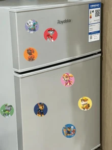 Imanes de nevera de PAW Patrol, imanes de nevera decorativos lindos de Chase, Rubble, Zuma, Skye, Rubble, Tracker y Rex para la cocina, la oficina, la pizarra blanca, regalos de Navidad y decoraciones de fiesta