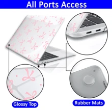 Glitter Clear Hard Case Compatible With MacBook Pro 16 Inch Case 2024-2021 Release M4 M3 M2 M1 Pro/Max Chip A3403 A3186 A2991 A2780 A2485 With Keyboard Cover, Screen Protector
