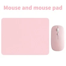 Wireless Bluetooth Mouse With Mouse Pad Compatible With IPad Surface Pro Mac Book Pro Air, Wireless Bluetooth Computer Mouse For IMac Laptop, Small Poratble Mouse For Travel