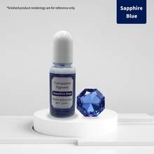 علبة 24 لون / 10 مل صبغة شفافة عالية الشفافية على أساس زيتي ، صبغة شفافة لراتنج الإيبوكسي الأشعة فوق البنفسجية ، غراء AB عالمي