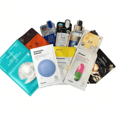  DR.JART+ Sheet Masks With Random K-Beauty Facial Sheet Masks, Korean Skincare, Facial Care Hydrating, Beauty Set Of 10,  Facial Skin Care Sheet Mask, Deep Moisturizing For Dry Skin