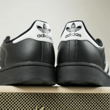 Adidas Zapatillas de skateboarding de puntera de concha de talla única para unisex - Blanco y Negro - Ver 8