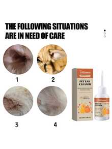 PETSIN Pet Ear Drops Relieve Ear Discomfort For Dogs And Cats Clean Ear Wax And Remove Odors - Multicolor - View 8