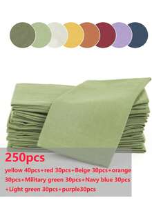 2/6/12 unidades de guardanapos reutilizáveis absorventes macios, adequados para restaurantes, cozinhas, casamentos, festas, decoração de casa, primavera/verão