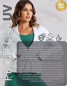 Sun Protection Jacket With Zipper And Premium Pockets, Gym And Cool Touch - White - View 7