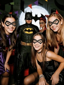 مجموعة 1 قطعة/2 قطعة (1 قناع قطة و 1 شريطة رأس أذن قطة)، قناع هالوين قناع تنكري قطة محارب هالوين اكسسوارات تنكرية، زي قطة، زي هالوين للنساء، ضروري للحفلات، خيار جيد للهدايا، 1 قطعة/2 قطعة (1 قناع عين قطة مجوف/1 شريطة أذن قطة مجوفة) قناع أذن قطة دانتيل مجوف قديم، دعائم حفلة مصممة خصيصًا، ارتداء جو الحفلة وصور تذكارية، خيار ممتاز للحفلات والهدايا