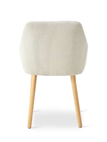 Goeurvant Moderne Upholstered Stoel Ergonomic Backrest, Armrests Wooden Legs Dining Room, Living Kitchen Set Of view 5