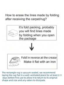 1 pièce Tapis de style vintage, en polyester lavable en machine, design bohème doux, convient pour le patio, le jardin, le camping-car et l'intérieur - idéal pour le salon, le solarium, les sols en bois dur. Tapis de cuisine pour la décoration de Noël