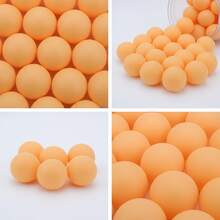 60pcs/Bucket Brand New High Elasticity 40+ Table Tennis Balls, Suitable For Ball Machines, Professional Table Tennis Matches, Training And Practice