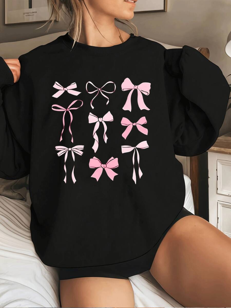 Women Sweatshirts - Black - View 1