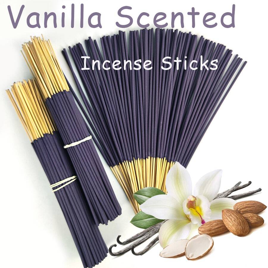 22cm Vanilla Incense Sticks, Handmade Bamboo Stick Incense, Vanilla Scent Mixed With Woody Aroma, Similar To Popcorn Fragrance. Suitable For Yoga, Fitness, Work, Gatherings To Enhance Focus And Improve Ambiance. Great For Holiday And Birthday Gifts