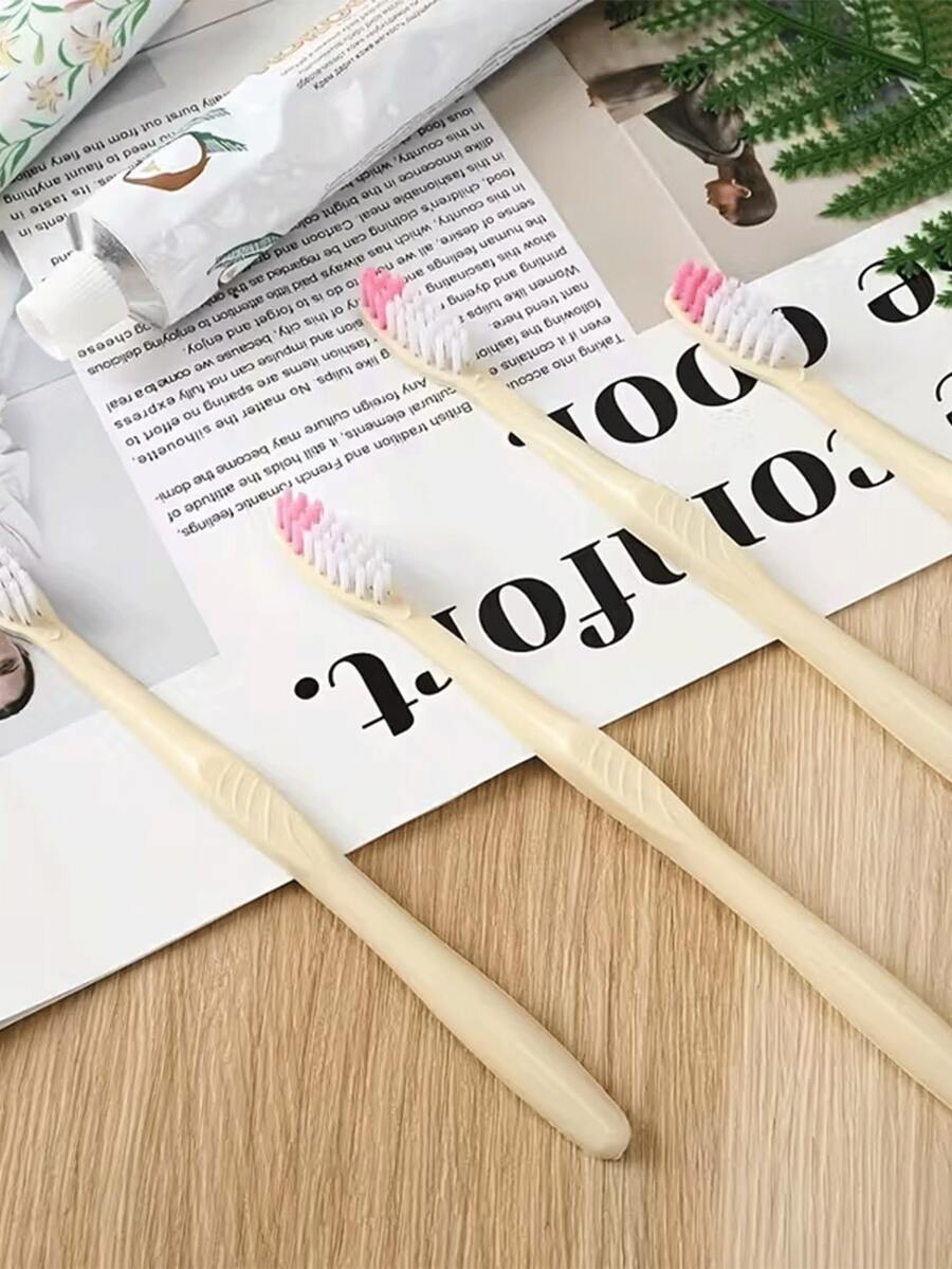 50/20/10pcs Individually Packaged Disposable Toothbrushes With Manual Microfibres - Suitable For Travel, Unisex Design, Applicable For Home, Hotel, Office And Camping - Includes Storage Box, Travel Toothbrush, Hotel Oral Care, Compact Toothbrush, Durable Packaging