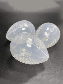 4pcs Transparent Breathable Makeup Storage Boxes, Travel Essential, Includes Anti-Mold Anti-Humidity Sponge. Suitable For Storing Makeup Sponges, And Powder Puffs.